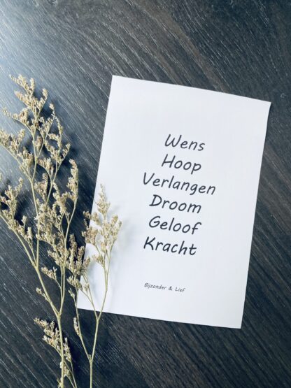 Wens - Hoop - Kracht - Afbeelding 2