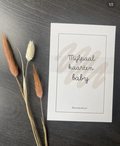 Mijlpaalkaarten 'Baby'
