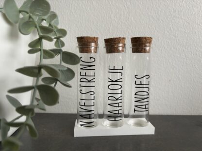 Set van glazen buisjes - Afbeelding 3