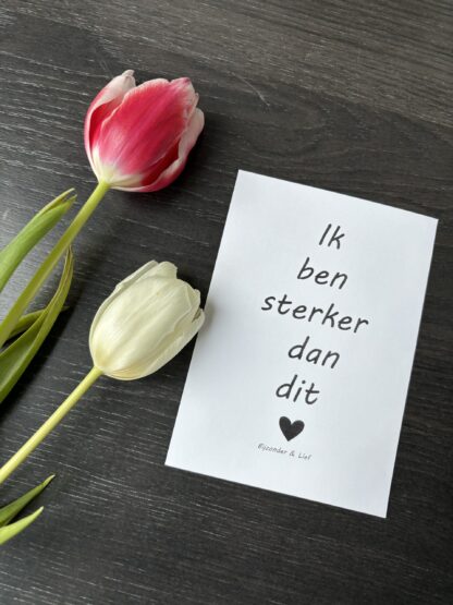 Ik ben sterker dan dit. - Afbeelding 2
