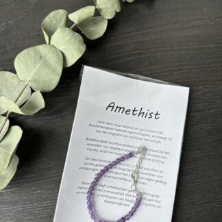 Amethist armband