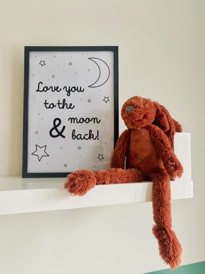 Love you to the moon and back