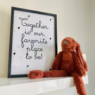 Together is our favorite place to be!