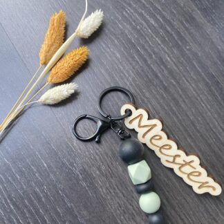 Sleutelhanger 'meester'