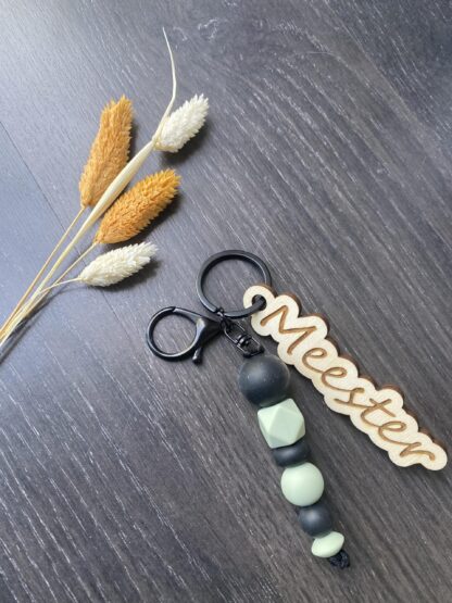 Sleutelhanger 'meester'