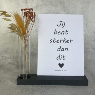 Jij bent sterker dan dit.