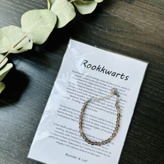 Rookkwarts armband