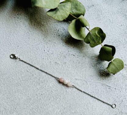 Rozenkwarts armband - Afbeelding 3