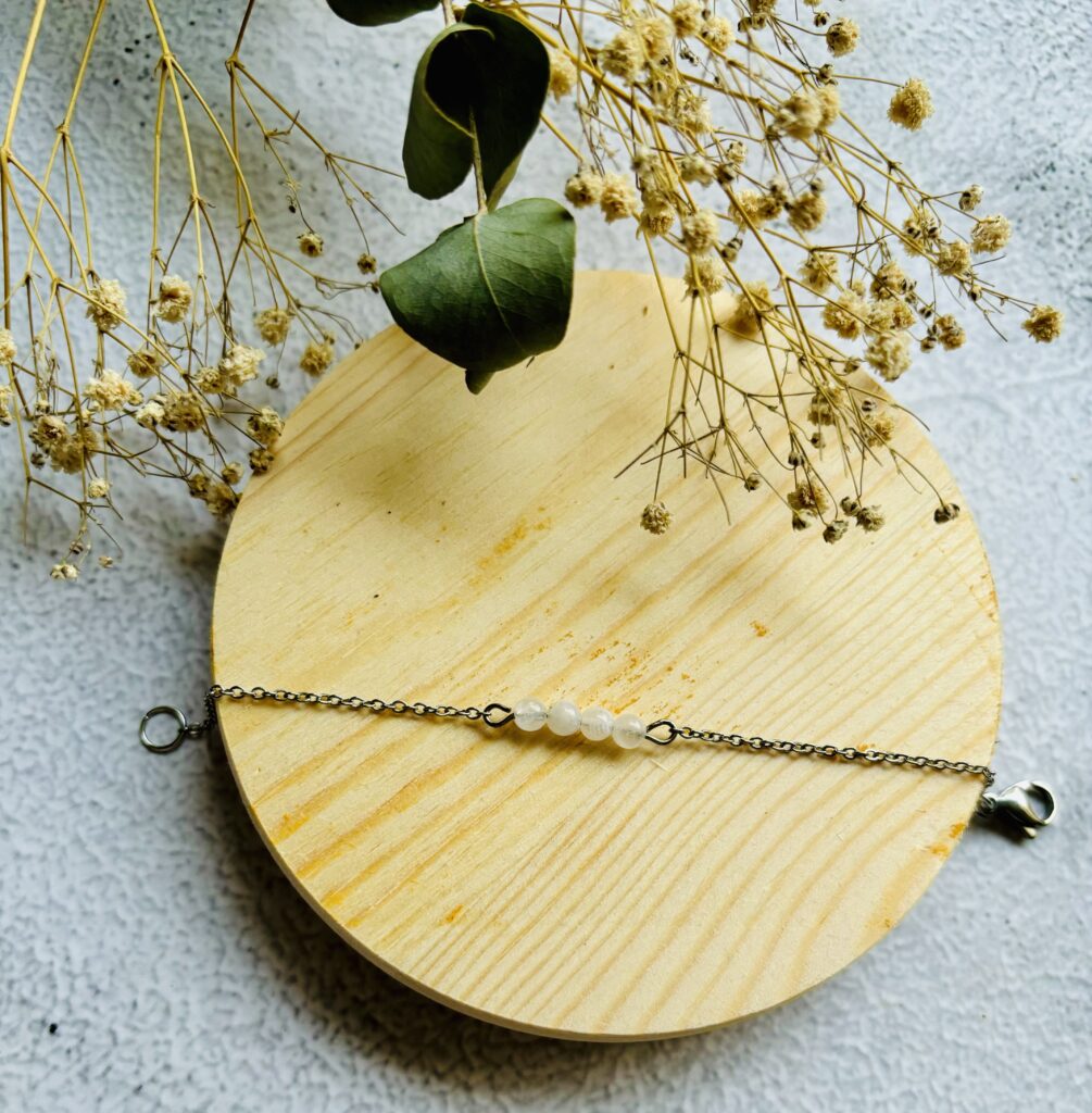 Maansteen armband