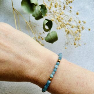 Aquamarijn armband