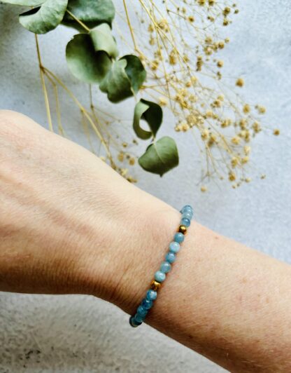 Aquamarijn armband