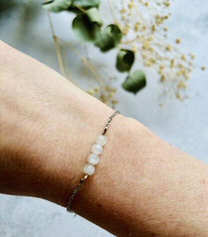 Maansteen armband