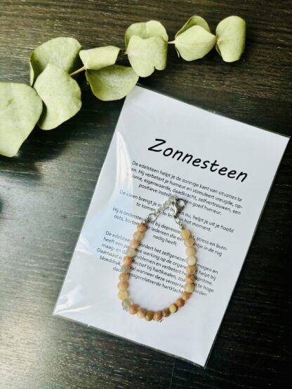 Zonnesteen armband - Afbeelding 2