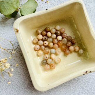 DIY natuurstenen armband - zonnesteen
