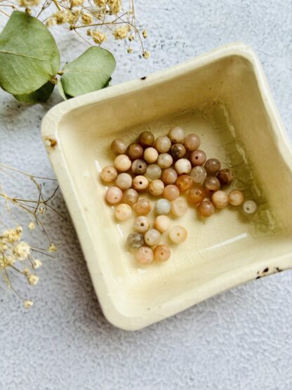 DIY natuurstenen armband - zonnesteen