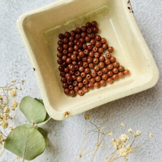 DIY natuurstenen armband - goudsteen