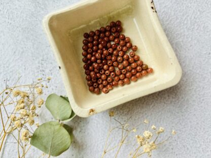 DIY natuurstenen armband - goudsteen