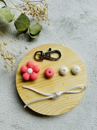 DIY sleutelhanger bloem