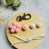 DIY sleutelhanger bloem - Afbeelding 4