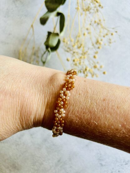 Bloemenarmbandjes 2 kleuren - Afbeelding 2