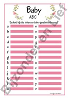 Invulkaart ABC