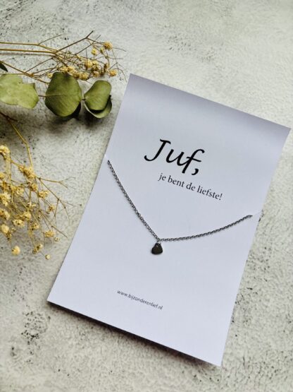 Armband hart - je bent de liefste!