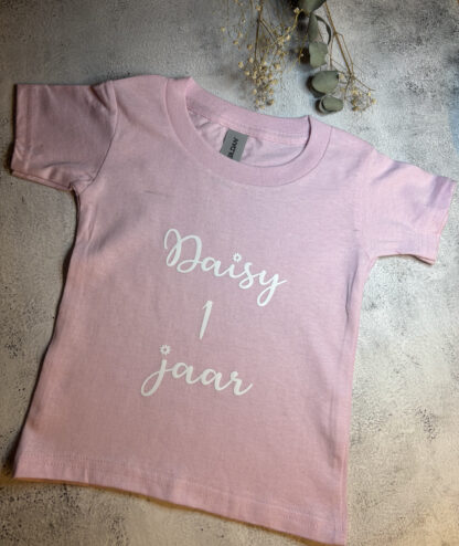 T-shirt met bedrukking