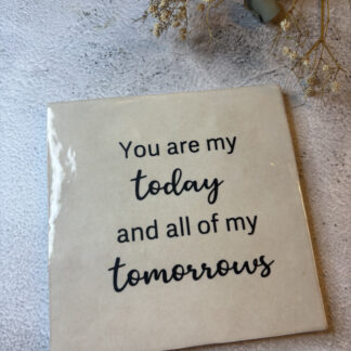 Tegel - You are my today and all of my tomorrows