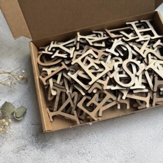 Houten letters